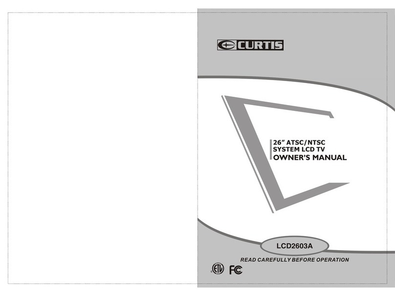 Curtis LCD2603A User manual Curtis LCD2603A User manual