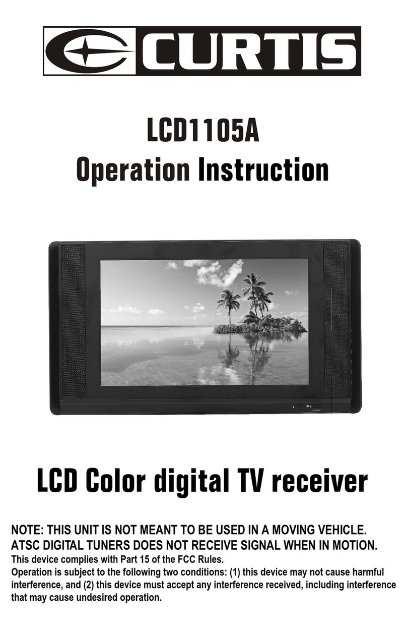 Curtis LCD1105A operation instruction