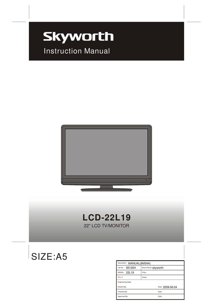 Skyworth LCD-22L19 User manual