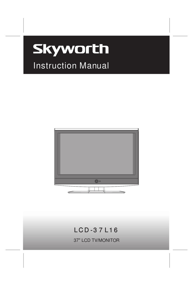 Skyworth LCD-37L16 instruction manual