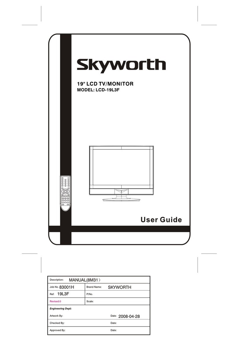 Skyworth LCD-19L3F User manual
