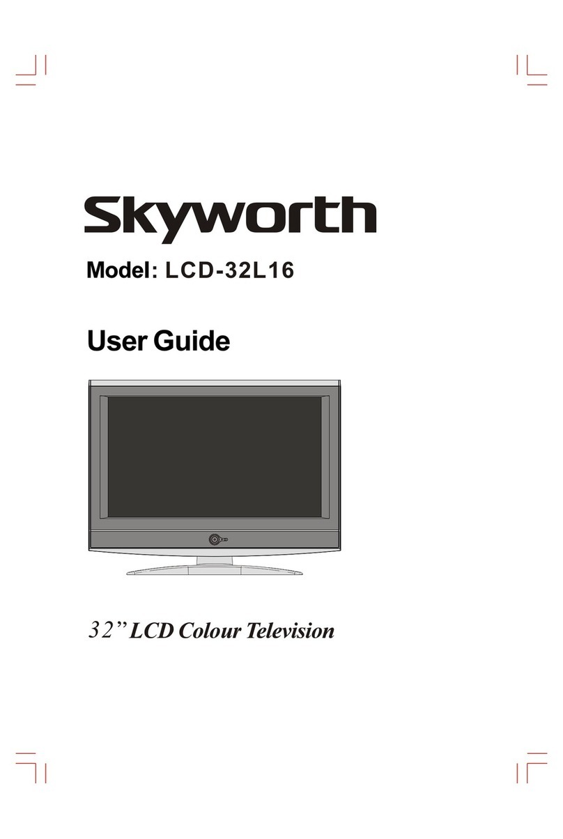 Skyworth LCD-32L16 User manual Skyworth LCD-32L16 User manual