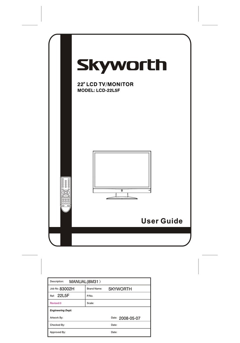 Skyworth LCD-22L5F User manual