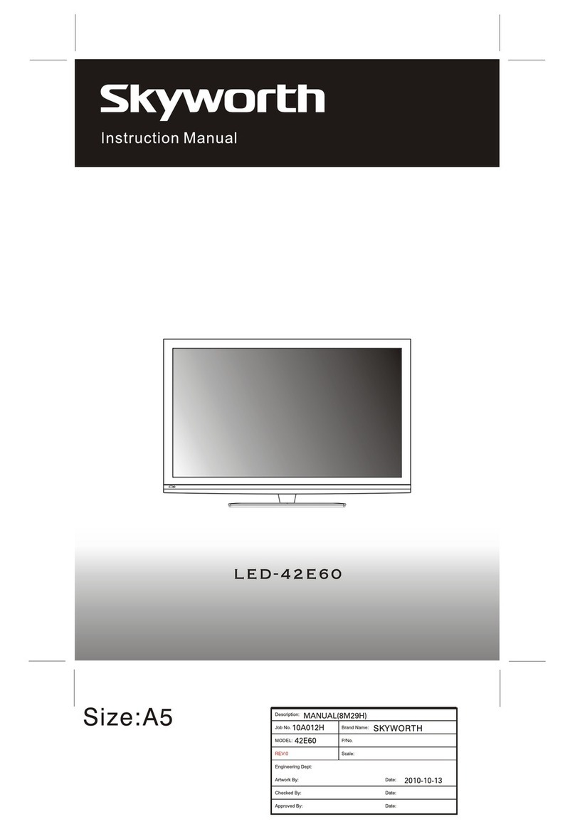 Skyworth LED-42E60 User manual
