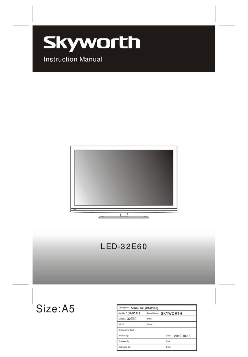 Skyworth LED-32E60 User manual