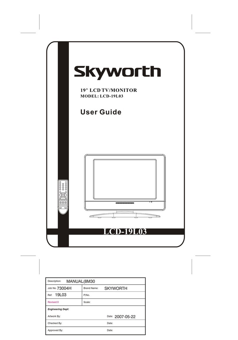Skyworth LCD-19L03 User manual
