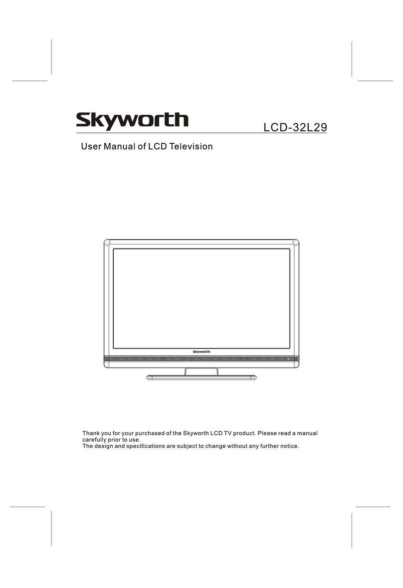 Skyworth LCD-32L29 User manual Skyworth LCD-32L29 User manual