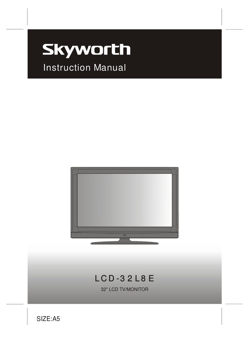Skyworth LCD-32L8E User manual