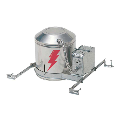 Lightolier Lytecaster 1104ICR User manual