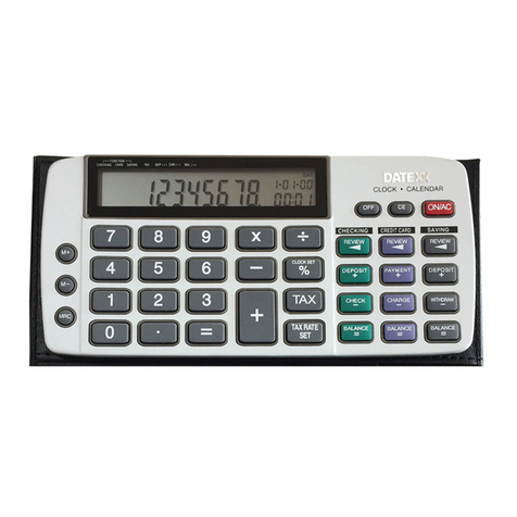 Datexx DB-413 User manual