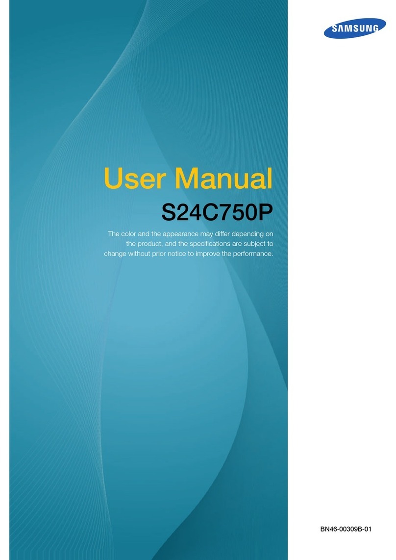 Samsung S24C750P User manual