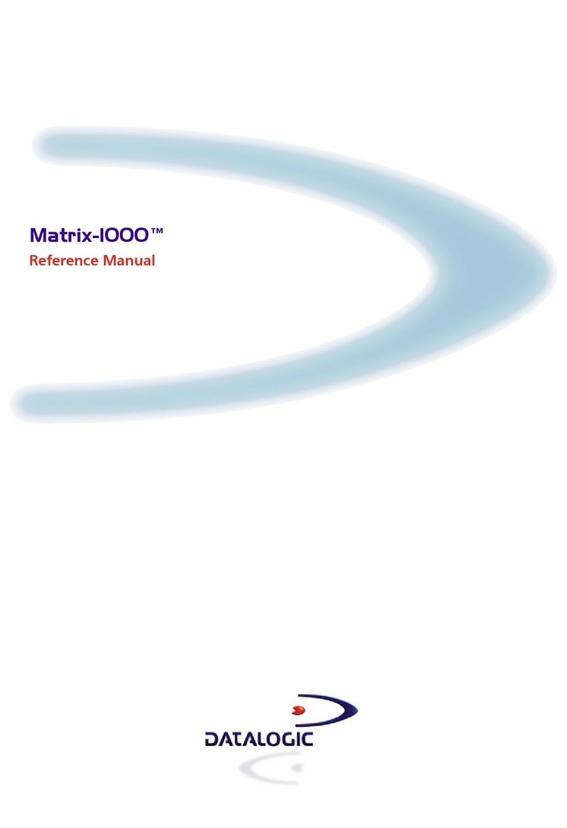 Datalogic Reader Matrix-1000 Reference manual