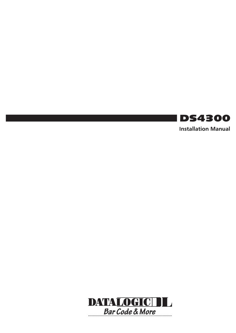 Datalogic DS4300 installation manual