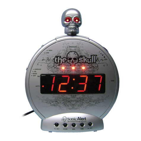 Sonic Alert SBS550BC Operation instructions