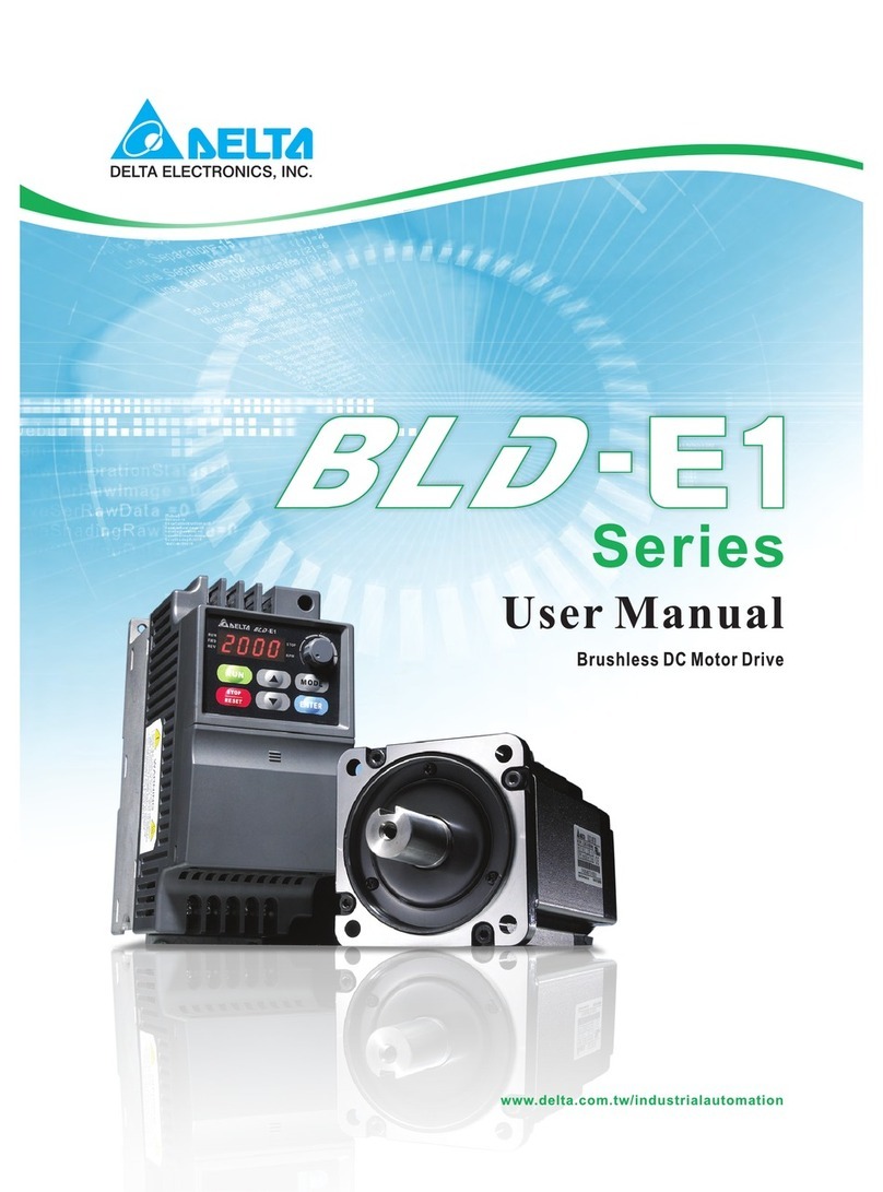 Delta BLD-E1 Series User manual