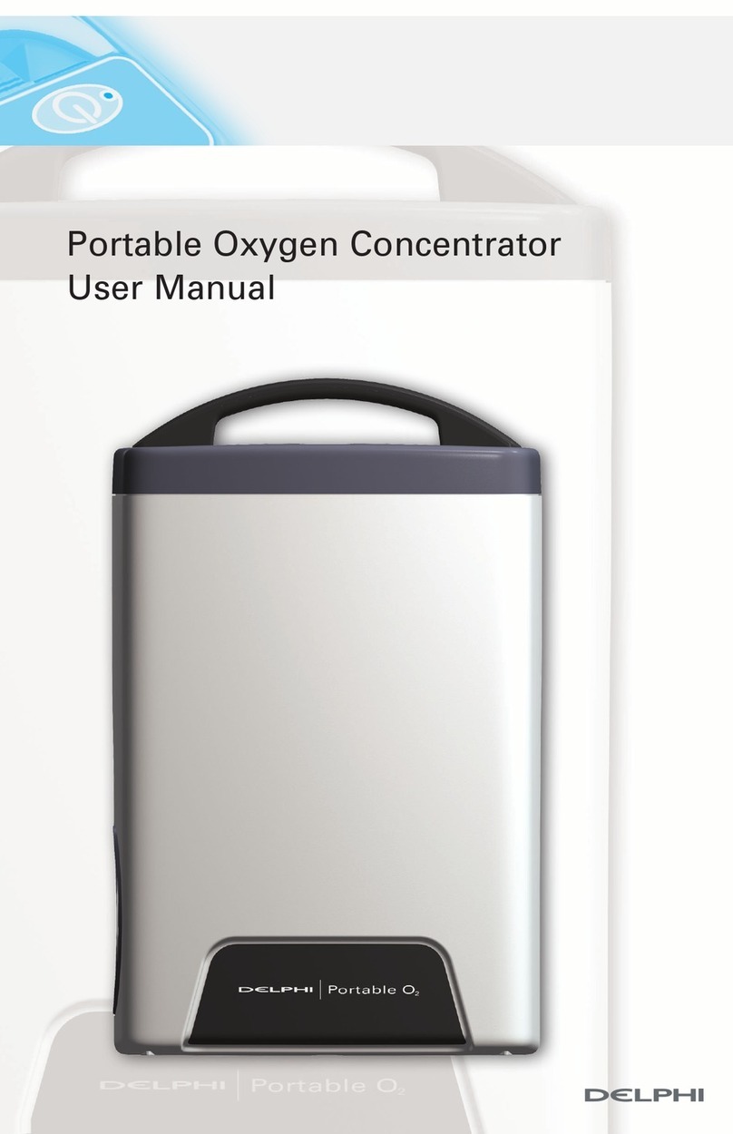 Delphi Portable Oxygen user manual