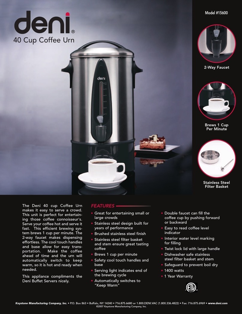 Deni 15600 Features