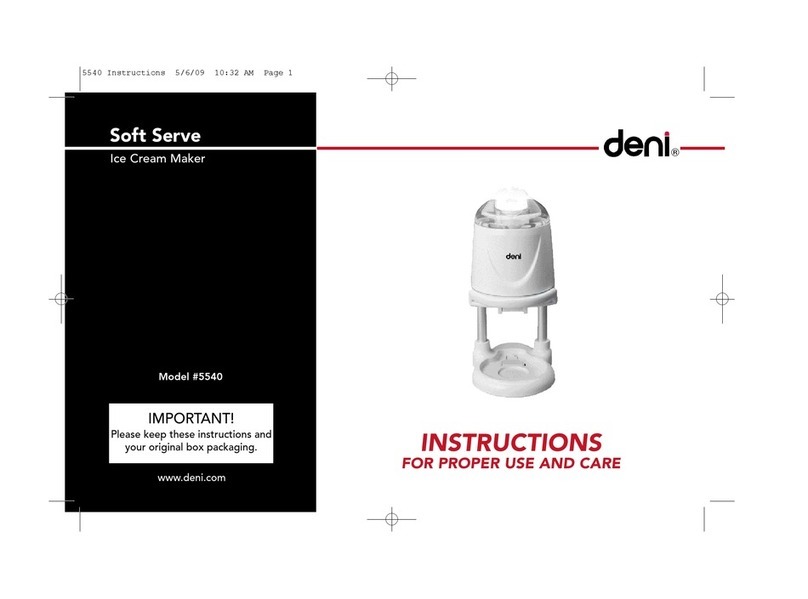Deni 5540 Owner's manual