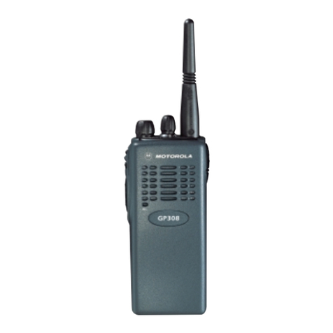 Motorola GP308 User manual