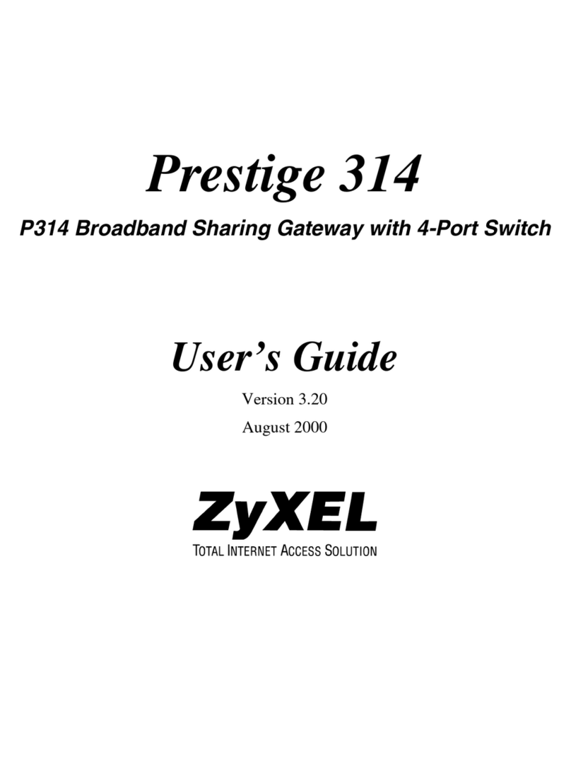 ZyXEL Communications Prestige 314 PLUS user guide