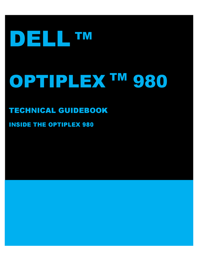 Dell OptiPlex 980 - Desktop User manual Dell OptiPlex 980 - Desktop User manual