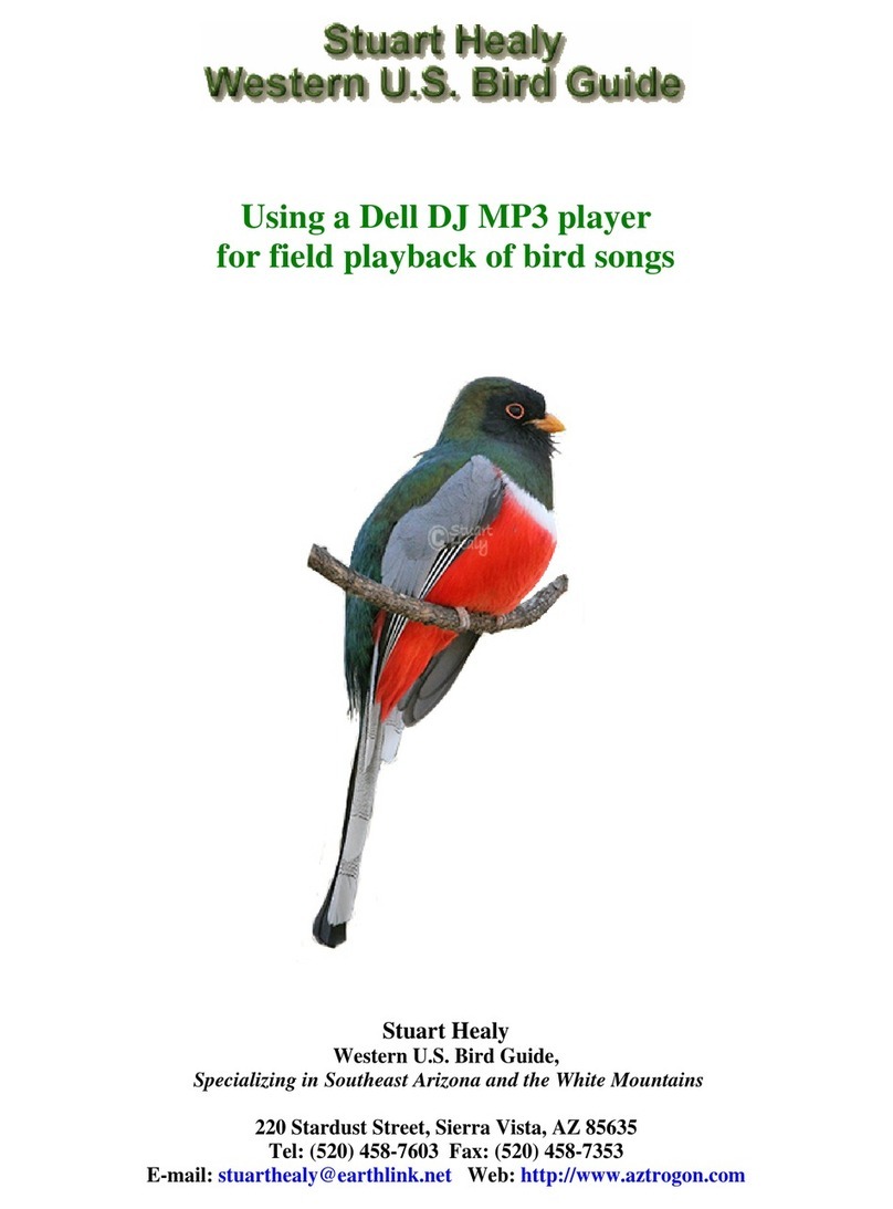 Dell DJ MP3 user manual