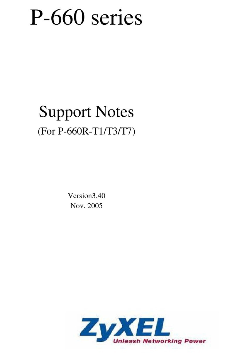 ZyXEL Communications P-660 series Manual ZyXEL Communications P-660 series Manual