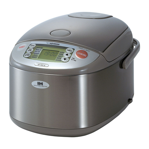 Zojirushi NP-HBC-10 User manual