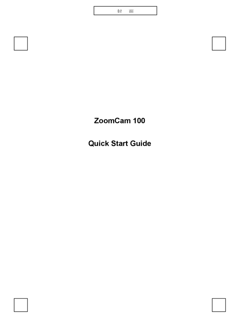 Zoom ZoomCam 100 quick start guide