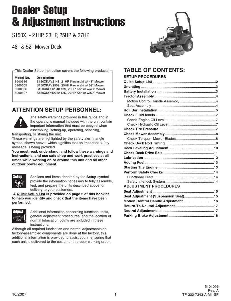 Snapper S150X-21HP Manual