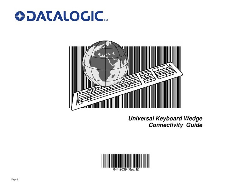 Datalogic Universal Keyboard Wedge Connectivity guide