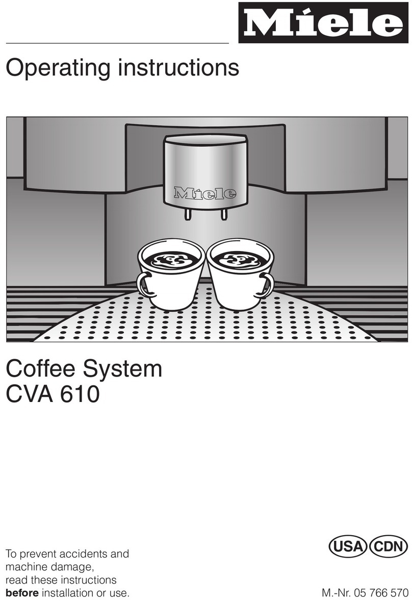 Miele cva 610 User manual