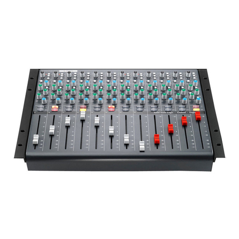 Solid State Logic X-PANDA 82BXEM01A User manual
