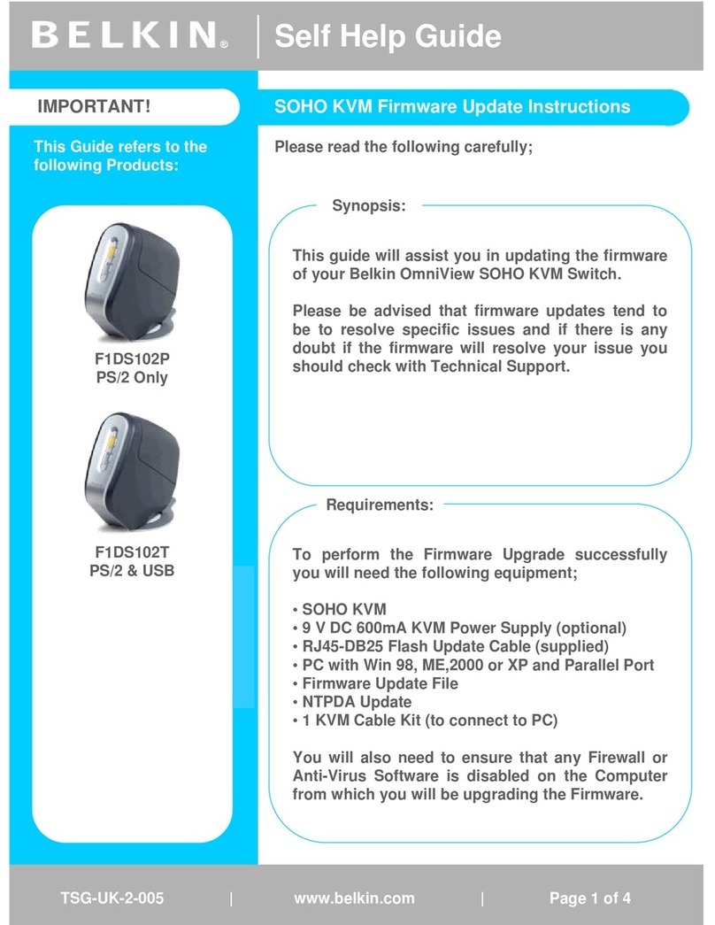 Belkin OmniView F1DS102P Technical manual Belkin OmniView F1DS102P Technical manual