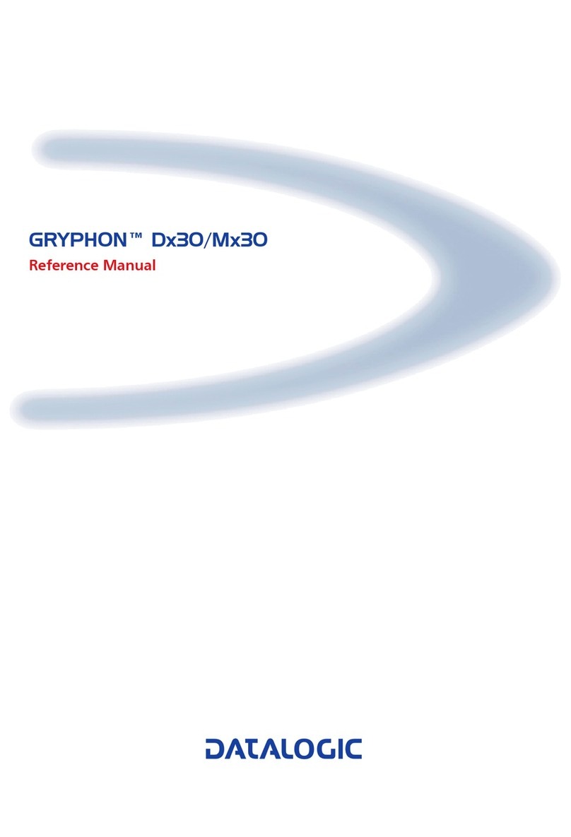 Datalogic Gryphon DX30 Reference manual