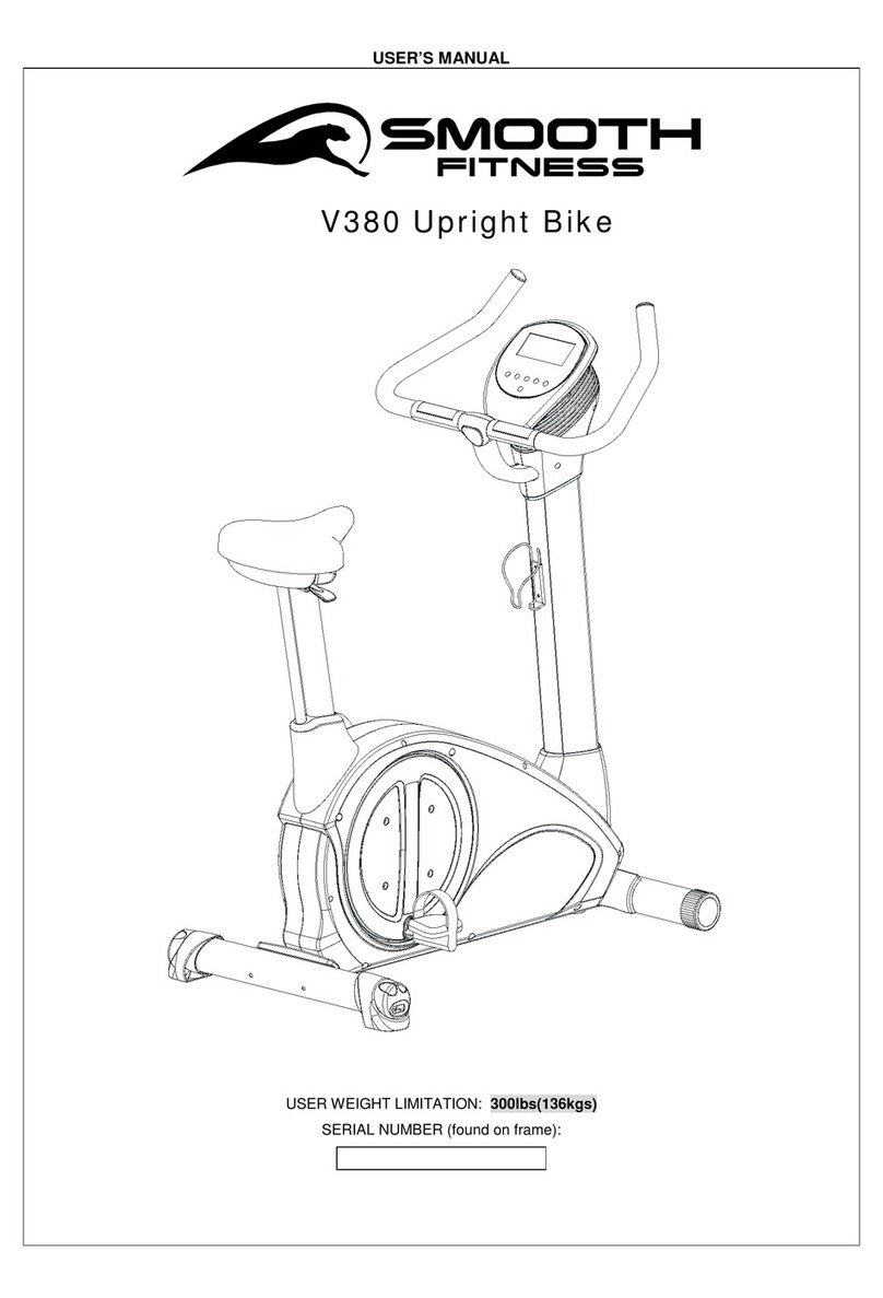 Smooth Fitness V380 user manual