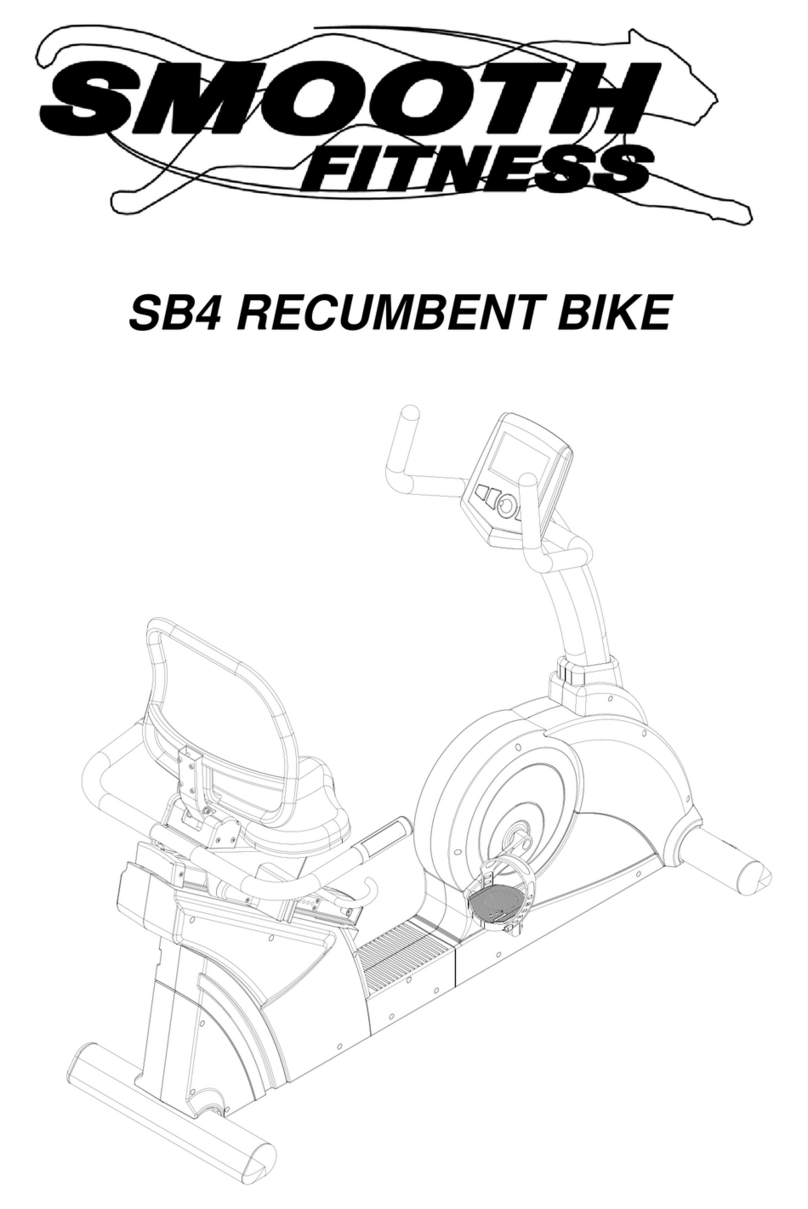 Smooth Fitness SB4 user manual