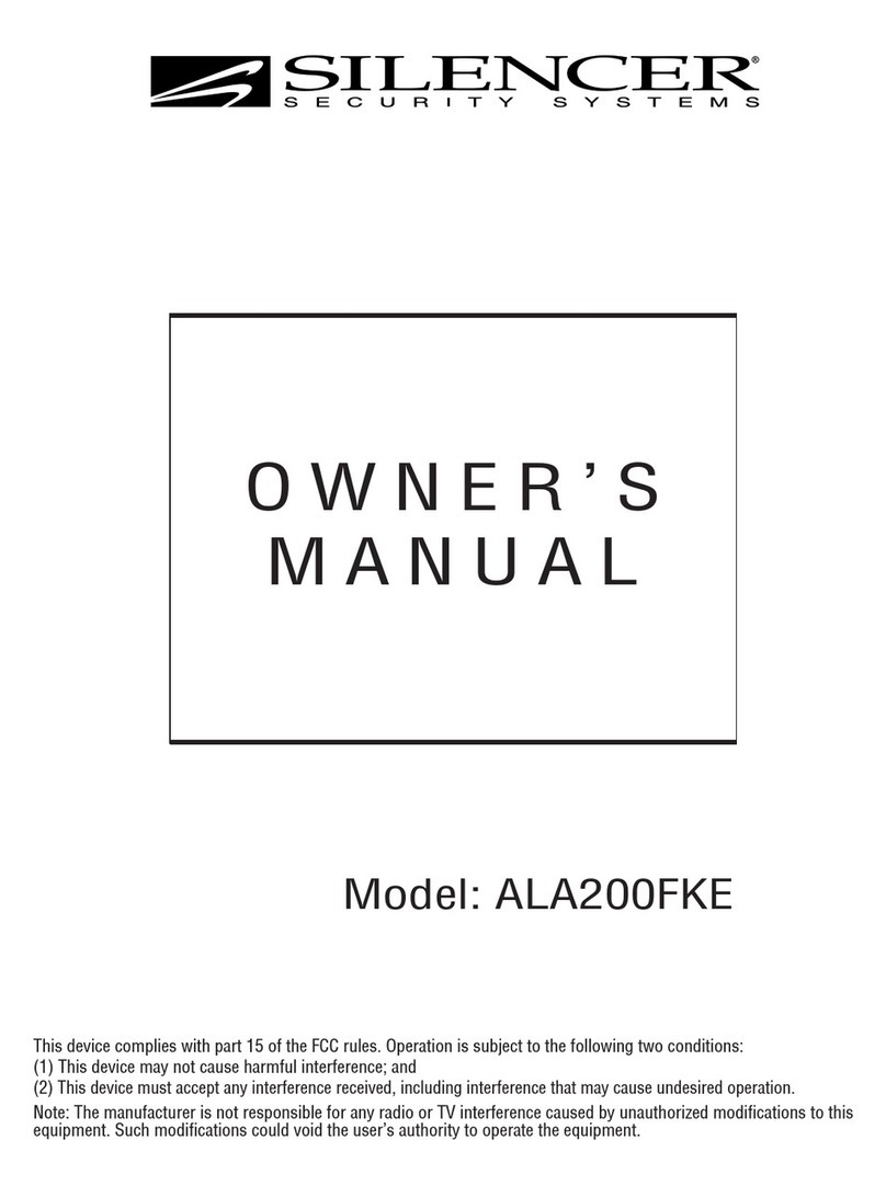 Silencer Silencer ALA200FKE owner's manual