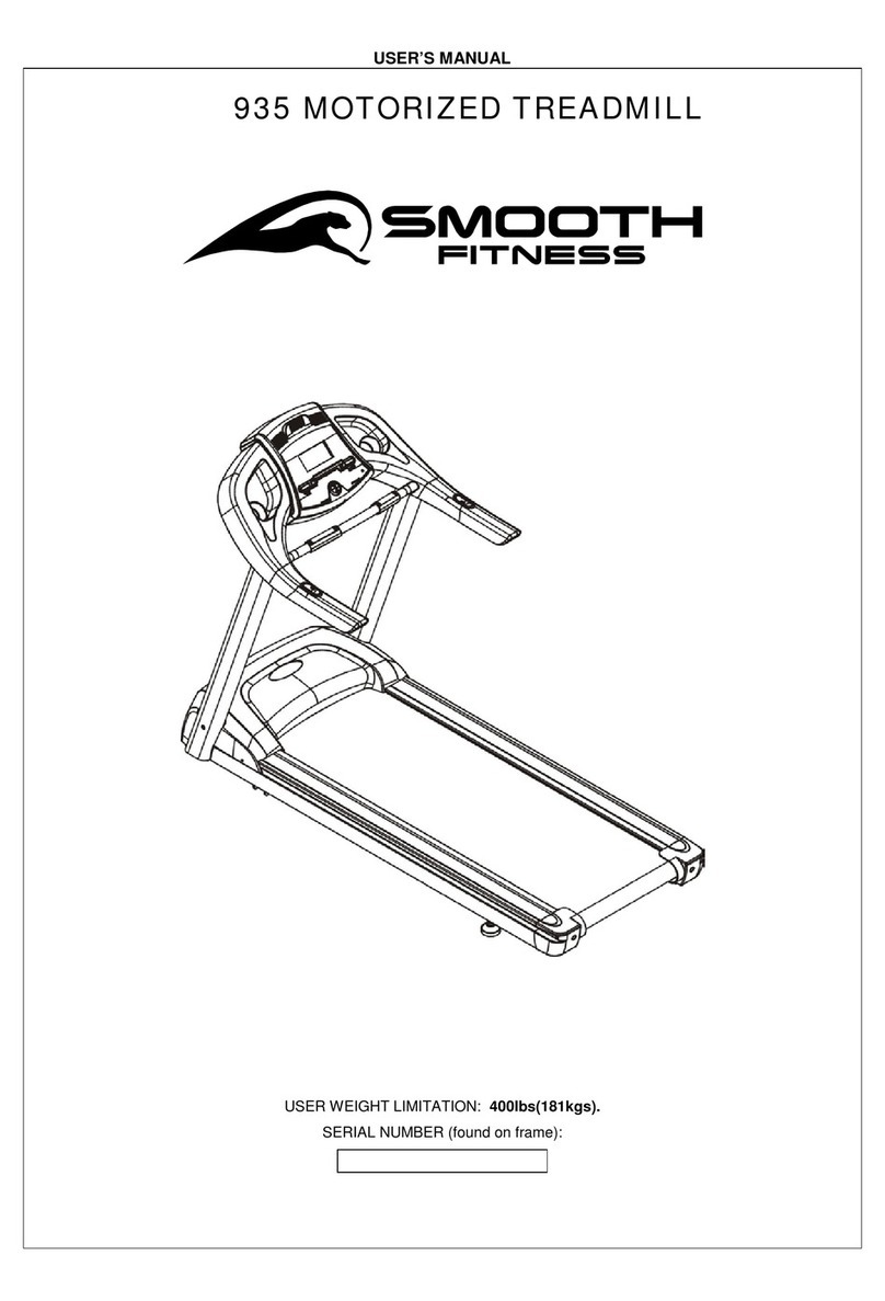 Smooth Fitness 935 user manual