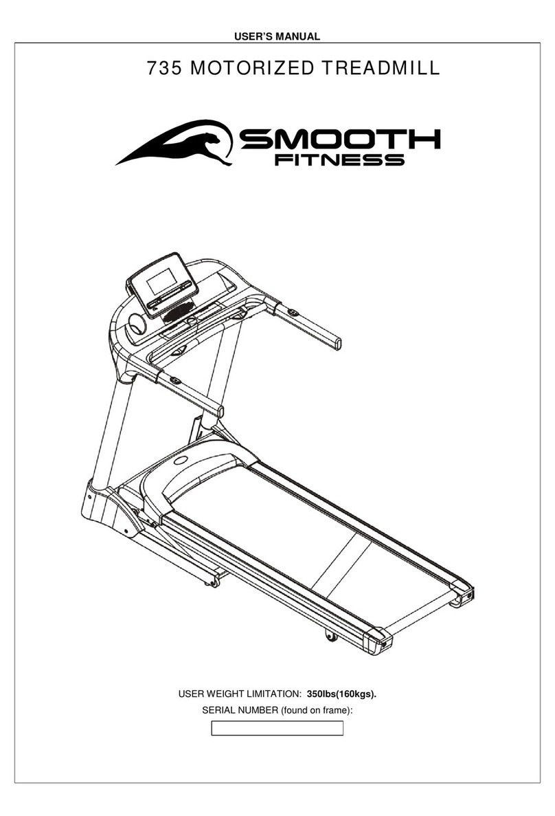Smooth Fitness 7.35 R user manual