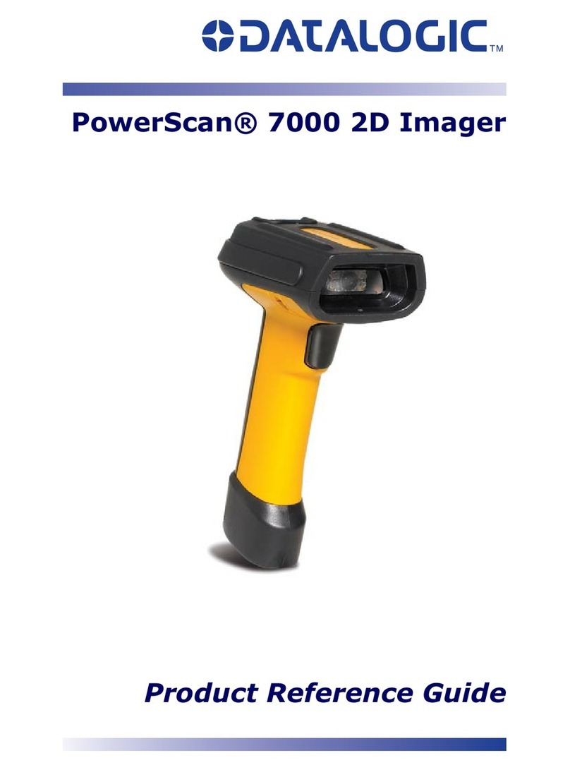 Datalogic POWERSCAN 7000 2D Imager Product reference guide