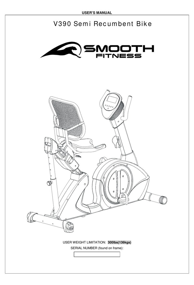 Smooth Fitness V390 user manual