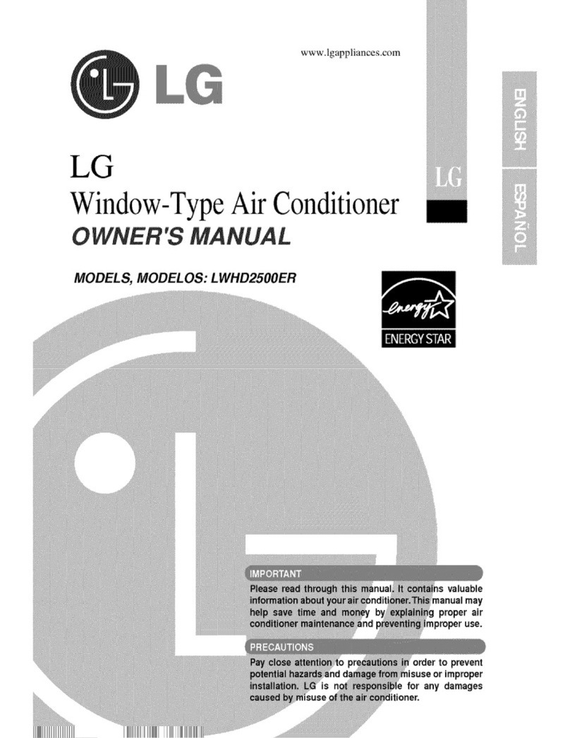LG LWHD2500ER User manual