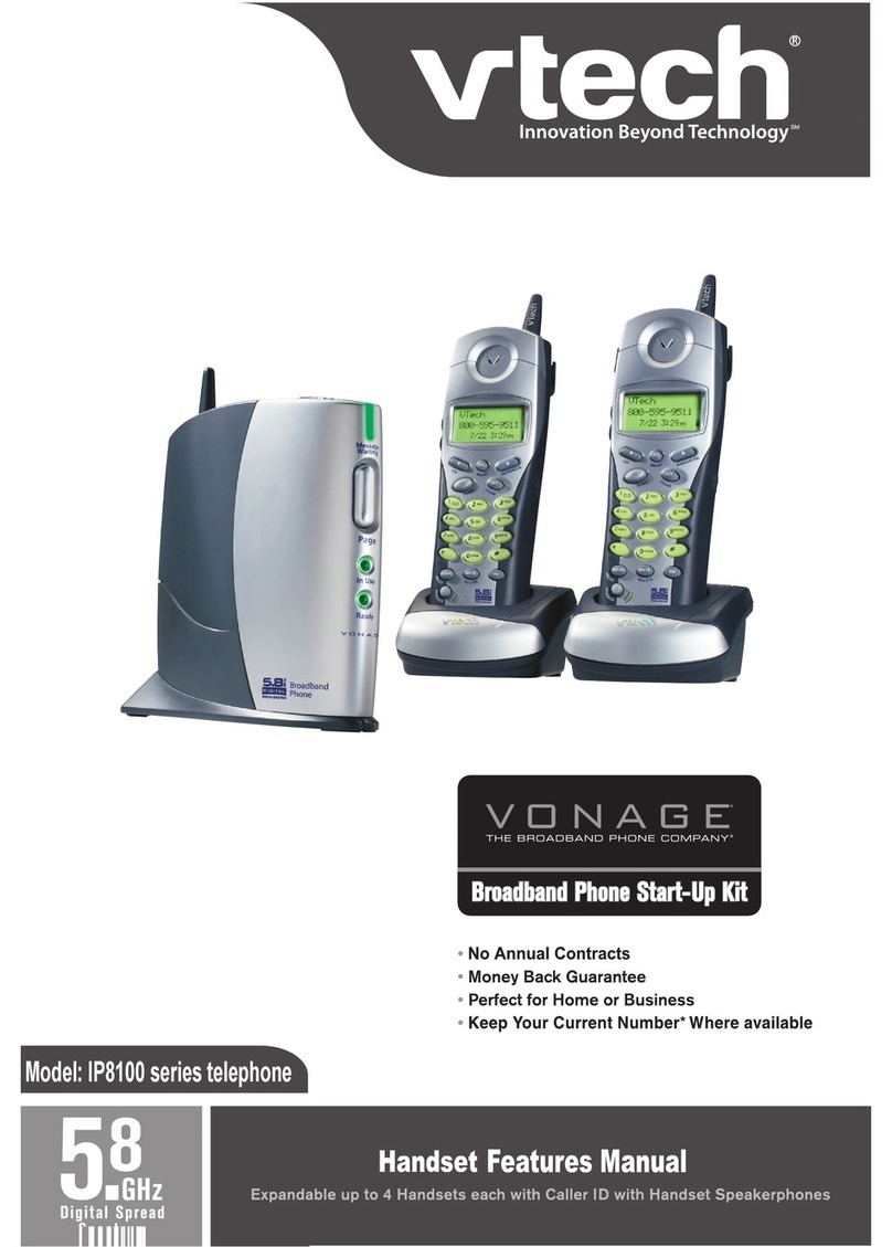 V-tech IP8100-1 User manual