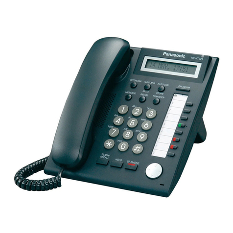 Panasonic KX-NT321-B User manual