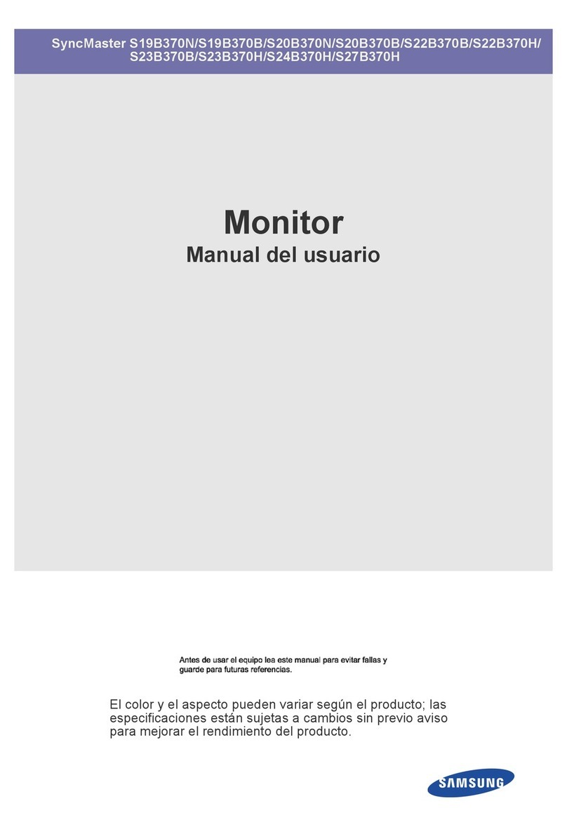 Samsung SyncMaster S23B370H User manual