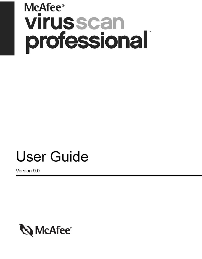 McAfee VPM80E005RAA - VirusScan Professional 2004 User manual