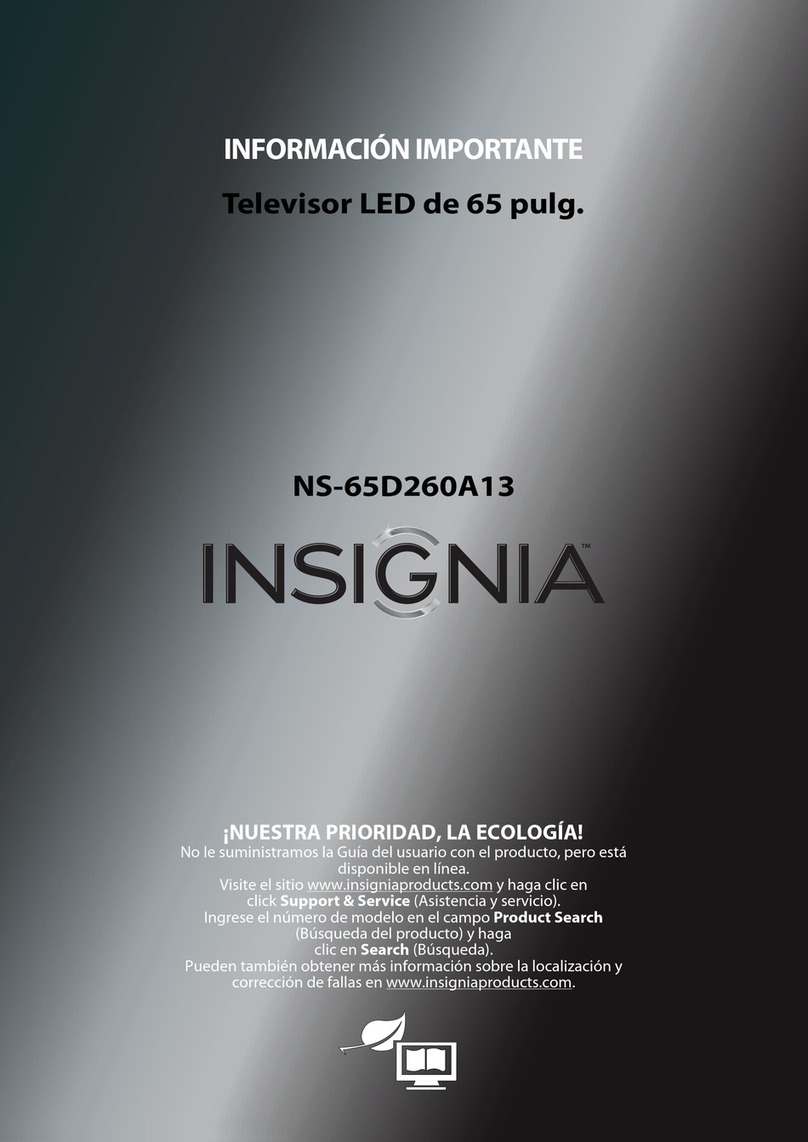 Insignia NS-65D260A13 Operating manual