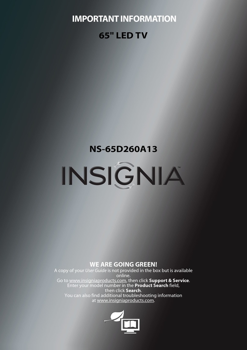 Insignia NS-65D260A13 Operating manual