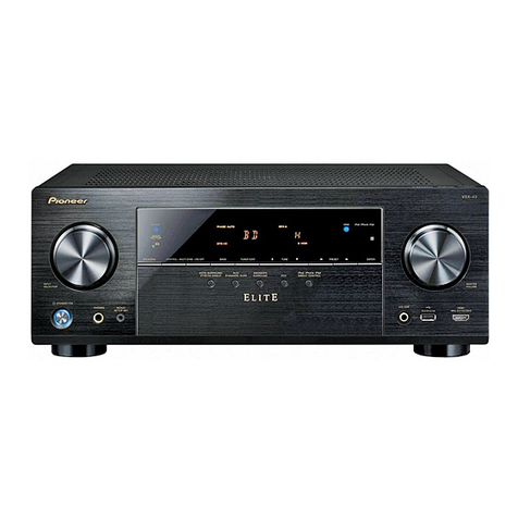 Pioneer Elite VSX-43 User manual